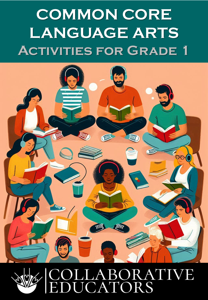 Group reading activities for Grade 1 students.