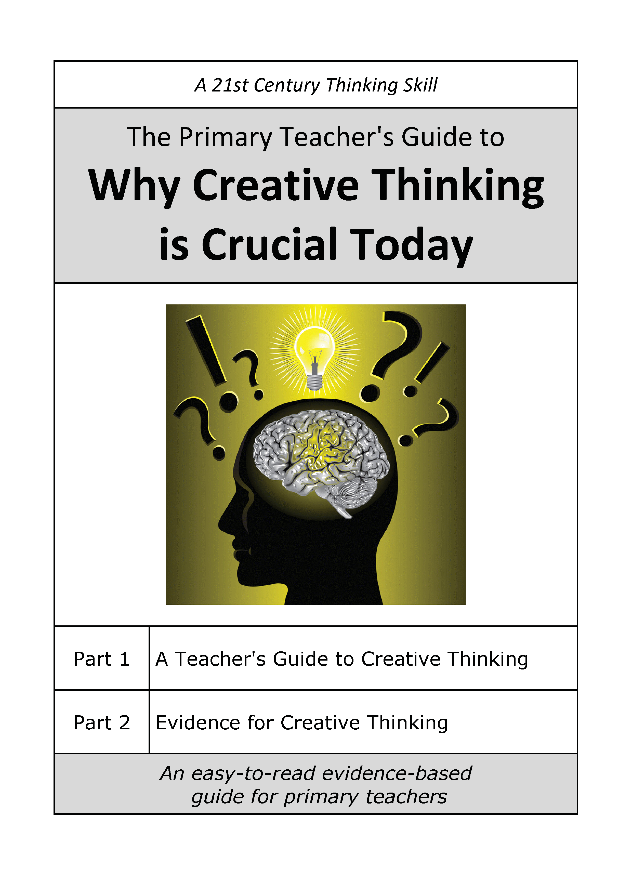 Creative thinking guide for primary teachers.