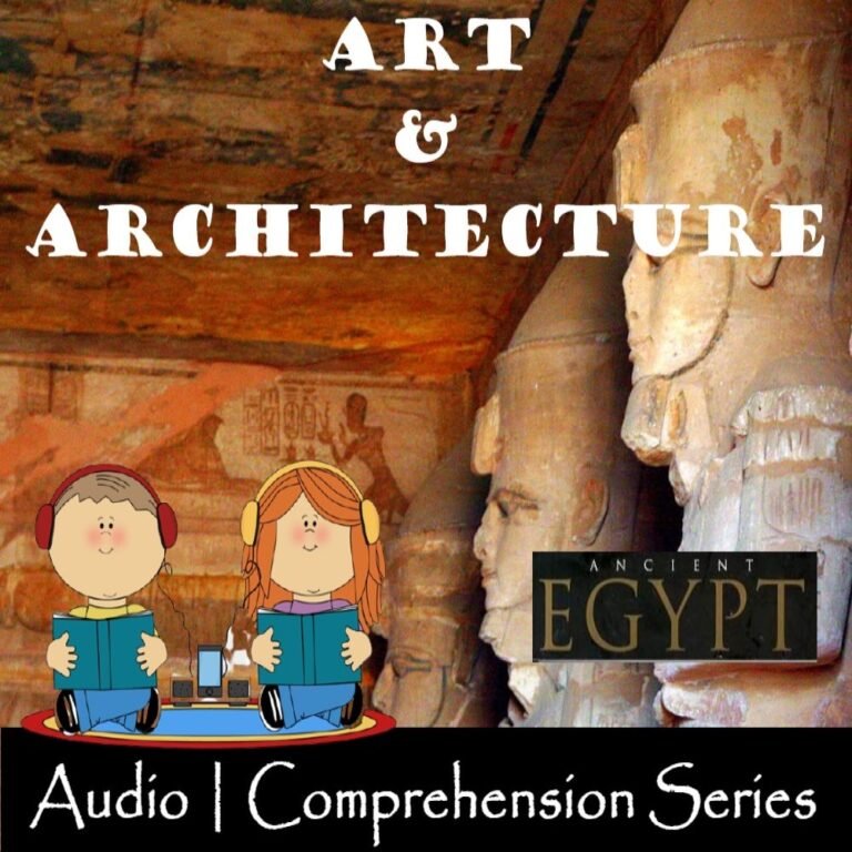 Explore Egyptian Art: Audiobook & Interactive Learning