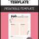 Bible Scripture Study Template – Christianity – Religion