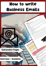 Guide on crafting effective business emails.