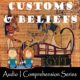 Ancient Egypt customs and beliefs audio series cover