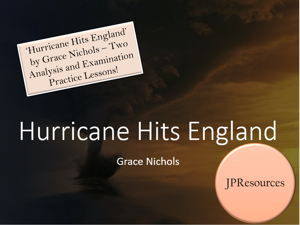 Hurricane Hits England lesson resources