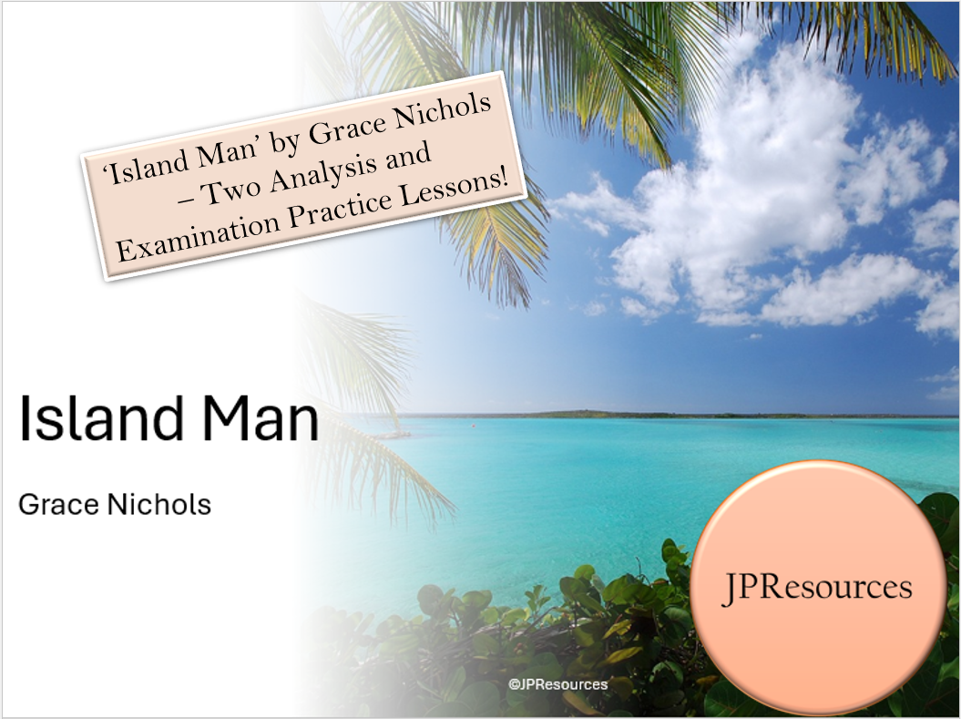 Island Man poetry analysis by JPResources.