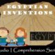 Egyptian inventions audio comprehension series cover