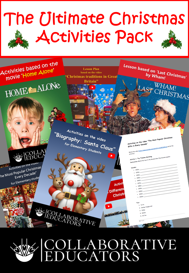 Ultimate Christmas activities for educators and students.