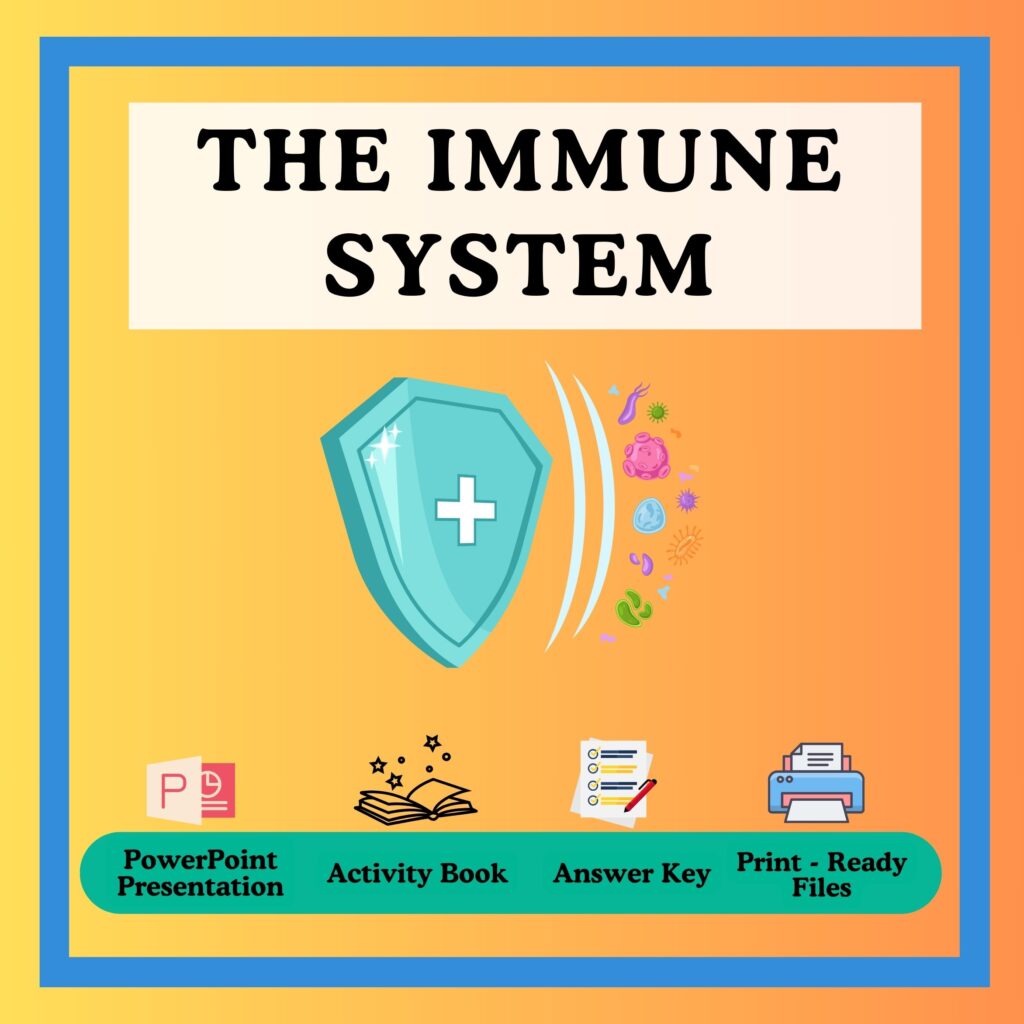 Immune System Bundle Powerpoint Activity Book Answer Key Free And Premium Teaching