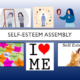 Collage promoting self-esteem and positive self-image.