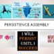 Motivational quotes on persistence and success