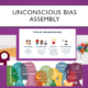 Unconscious bias assembly presentation slides and graphics.
