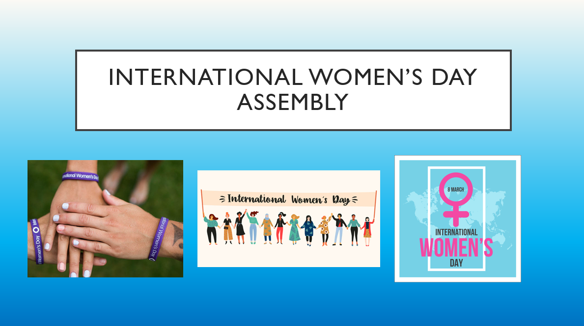 International Women's Day celebration images and banners.