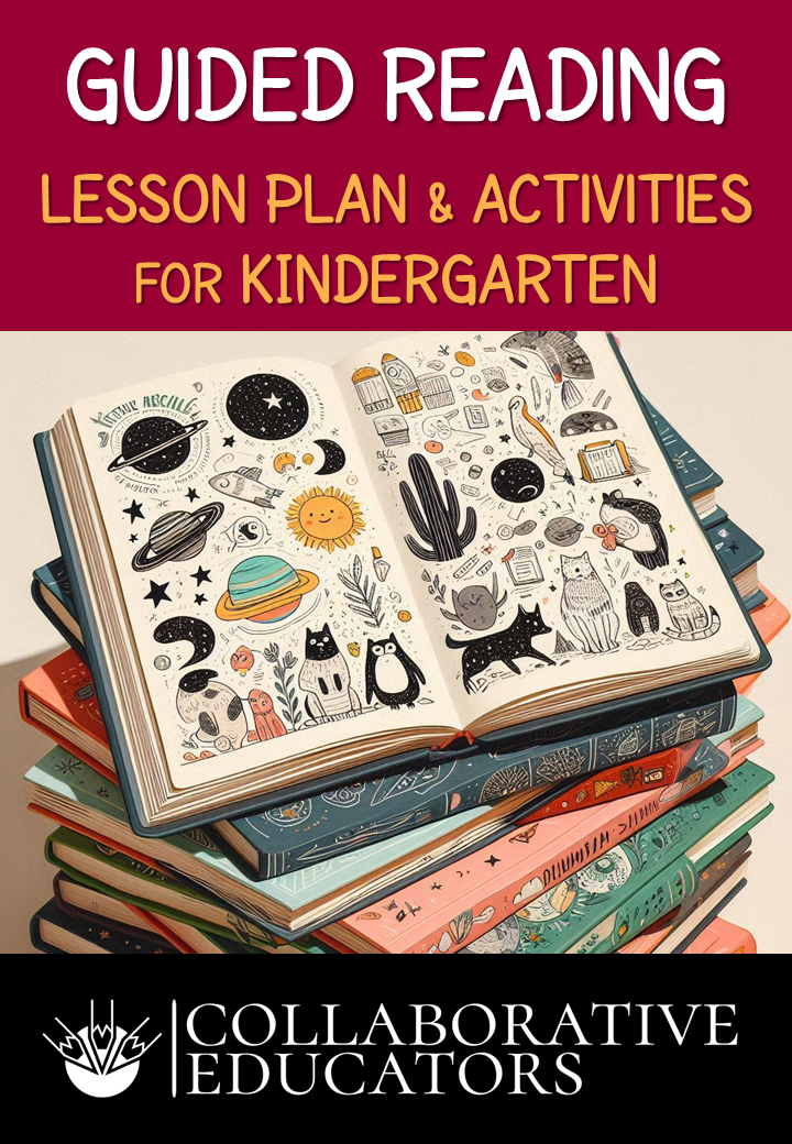 Guided reading lesson plans for kindergarten.