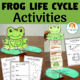 Life Cycle Of Frog Activities | Frog Life Cycle Craft | Kindergarten Science