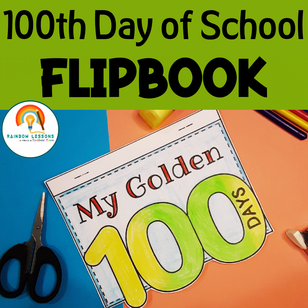 100th Day of School Flipbook