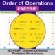 Order of Operations with no exponents FREEBIE