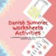 Turkish Summer Worksheets Activity