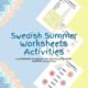 Turkish Summer Worksheets Activity