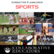 Interactive sports flashcards featuring various athletic activities.