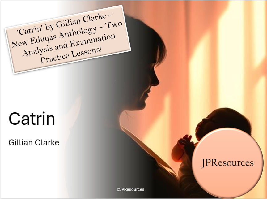 Catrin poem analysis and practice lessons cover image.