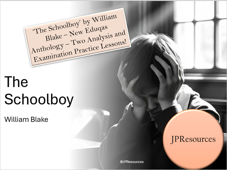 William Blake's 'The Schoolboy' analysis and lessons