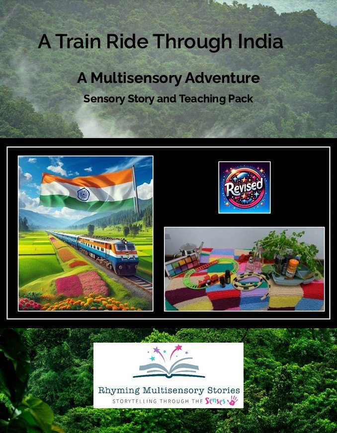 Train ride through India multisensory teaching pack