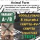 Printable Animal Farm reading quizzes with Google Forms.