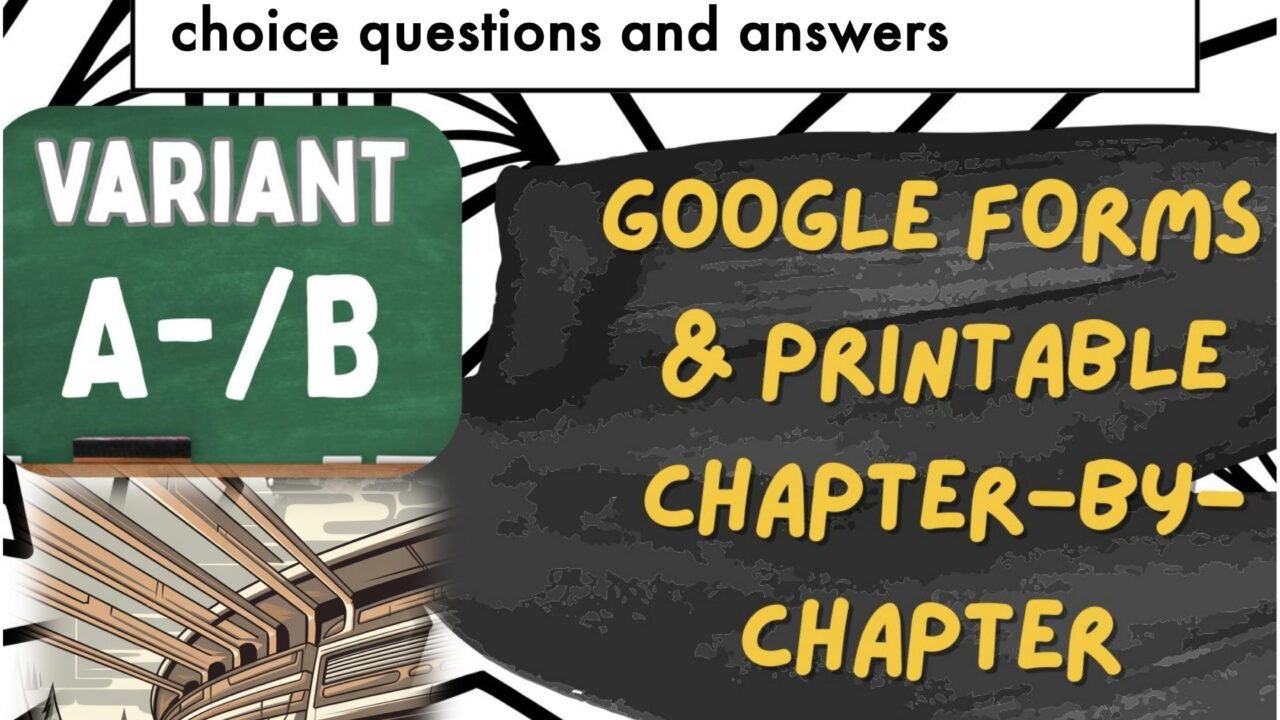 Brave New World reading quizzes, self-grading printable tests.