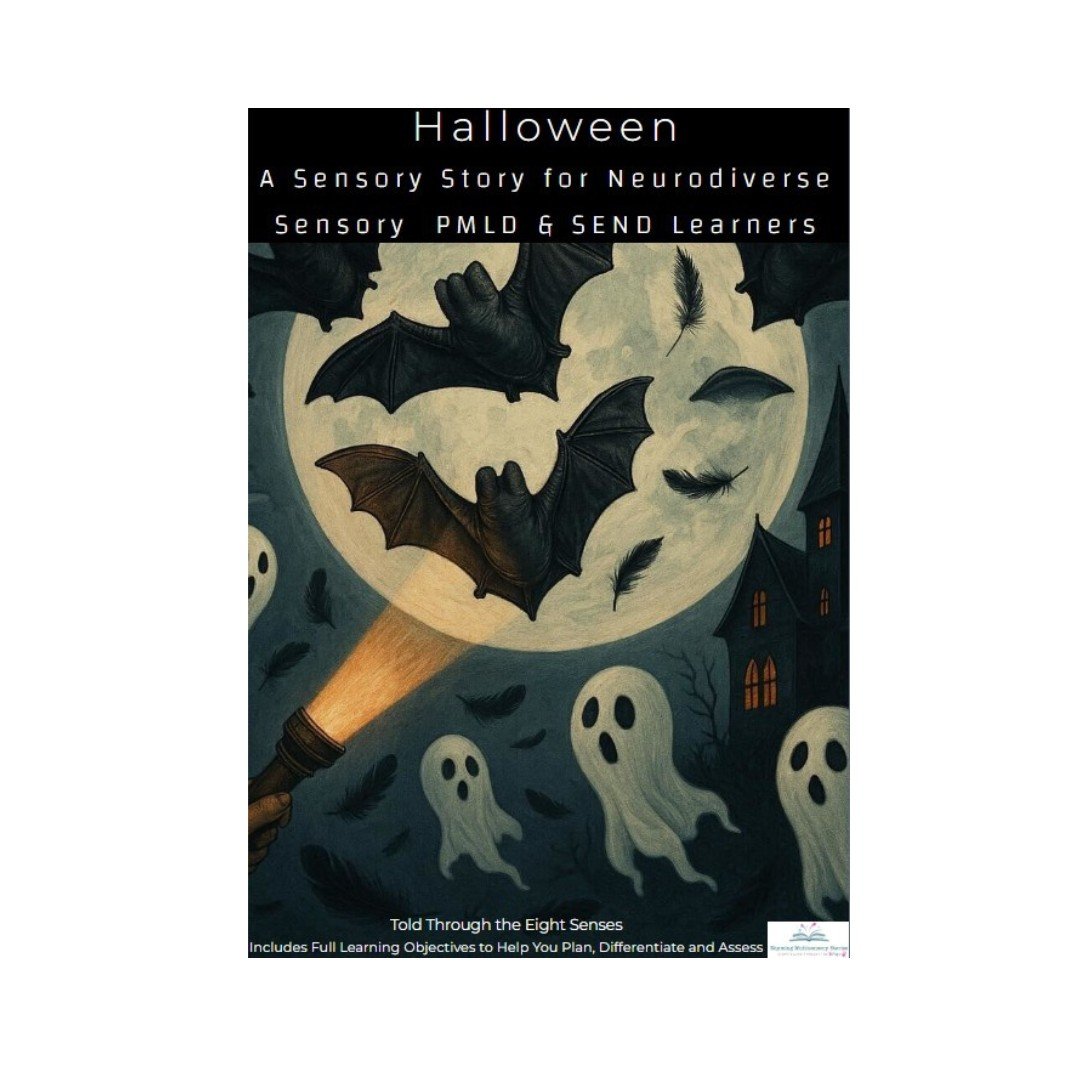 Halloween sensory story for neurodiverse learners.