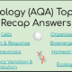 Biology B1-B7 Recap Question Sheets with Answers