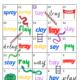 Snakes and Ladders – Year 1 Common Exception Words