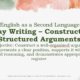 IGCSE ESL (0510) – Essay Writing: Structured Argument Lessons