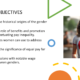 Presentation slide on gender pay gap objectives