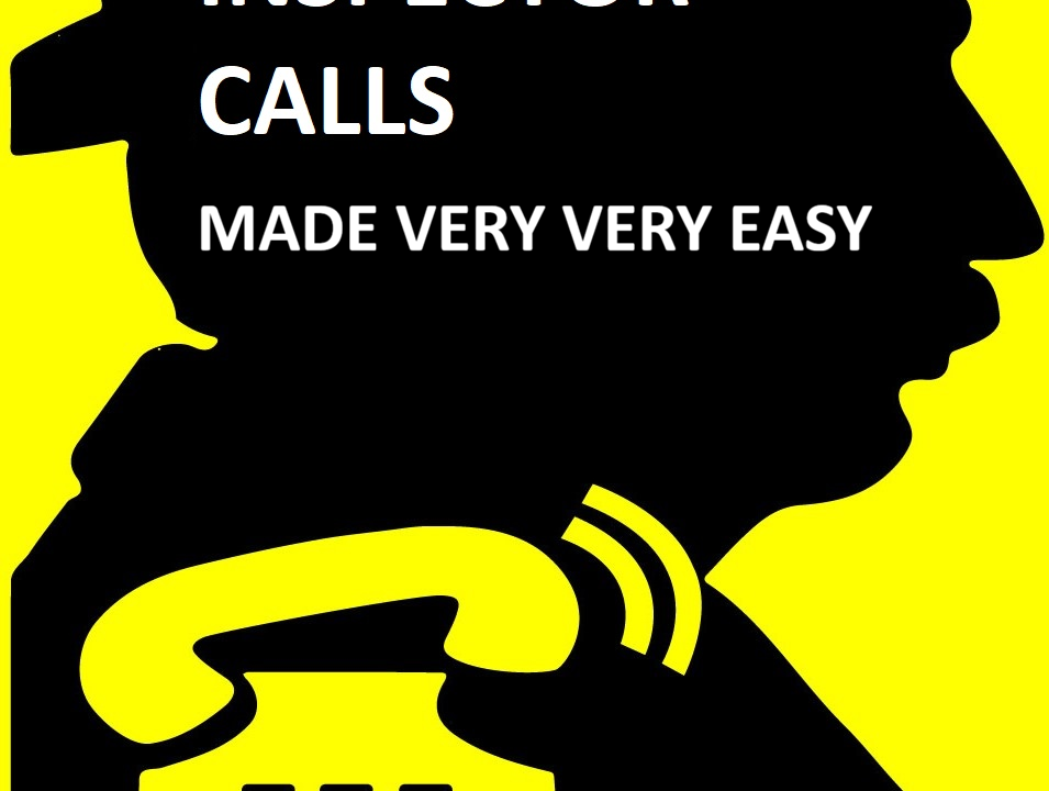 An Inspector Calls study guide book cover
