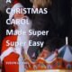 Santa Claus with child and festive carousel ride