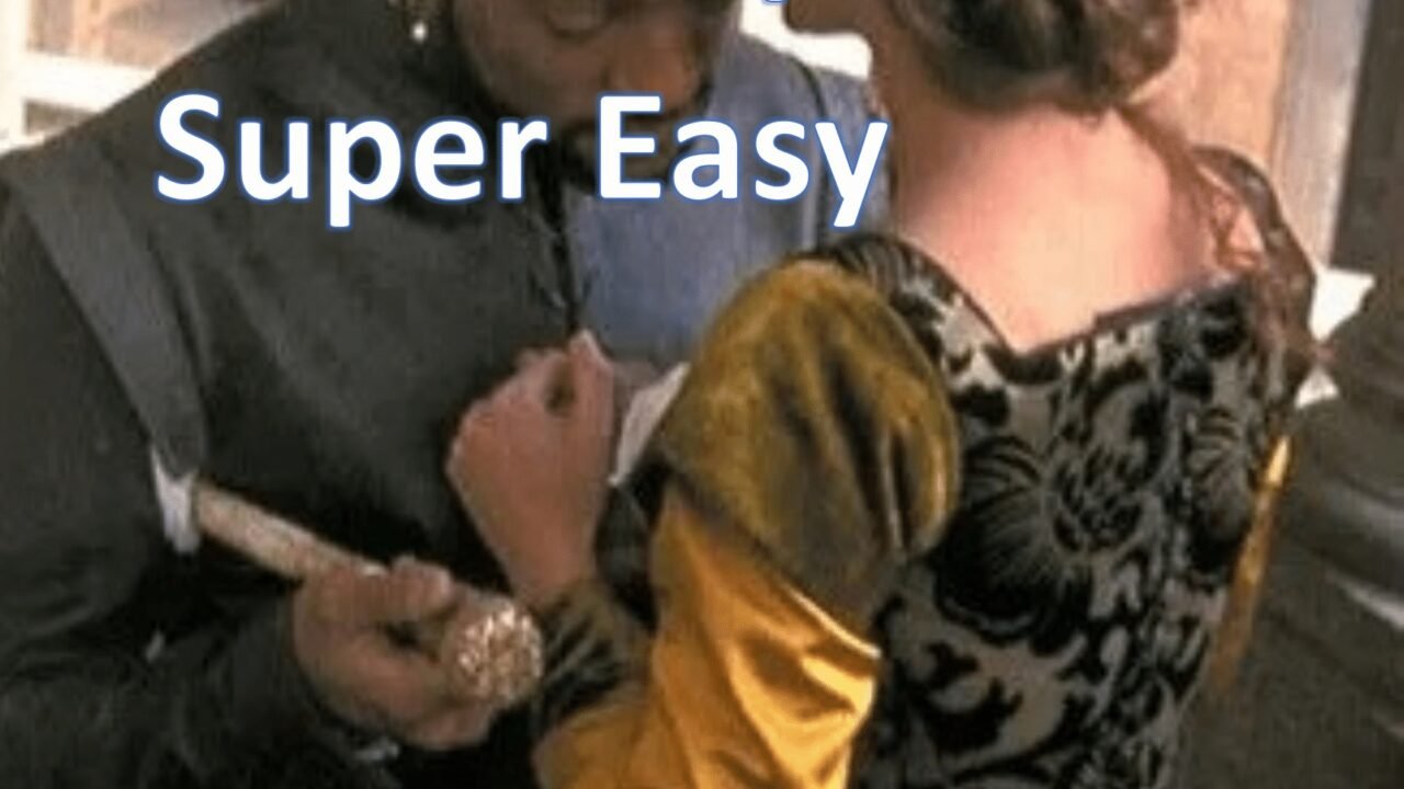 Othello study guide cover with embracing couple