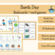 Earth Day flashcards, memory game, quartet game – printable PDF