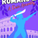 Romans II class assembly poster with gladiator silhouette