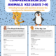 Reading Comprehension Spring Worksheets (Ages 7–9) | 10 Texts & Questions