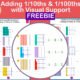 Adding Tenths & Hundredths – Year 4 Maths Worksheets – FREEBIE