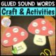 Worksheets ing ang ong ung words | Glued Sounds Craft | ink ank onk unk words