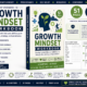 Growth Mindset student workbook cover and features overview