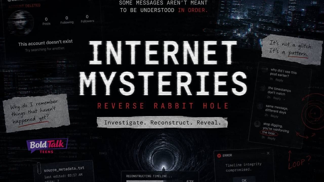 Internet Mysteries reverse rabbit hole promotional poster