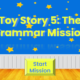 Toy Story 5 Grammar Mission start screen