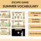 Summer Vocabulary Online Escape Game (EFL/ESL)