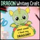 Dragons Love Tacos Writing Craft | Dragons Love Tacos Color Page | Dragon Craft