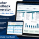 Teacher Feedback Generator – WWW & EBI