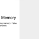 GCSE AQA Psychology – Memory Unit, Lesson 8 – Interference affecting memory