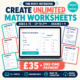 Unlimited Math Worksheets with Answer Keys | Grades 1–9 | Ages 6–15 (French/English)