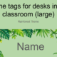 Classroom display and labels pack rainforest theme