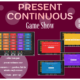 Present Continuous Game Show (EFL/ESL) – Genially online team game